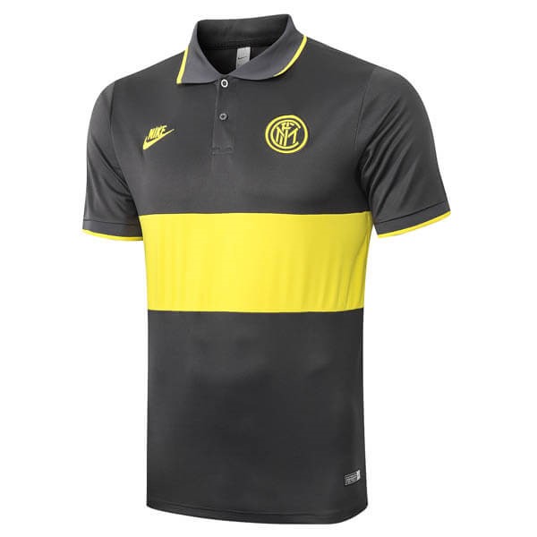 Polo Inter Milan 2019 2020 Amarillo Gris